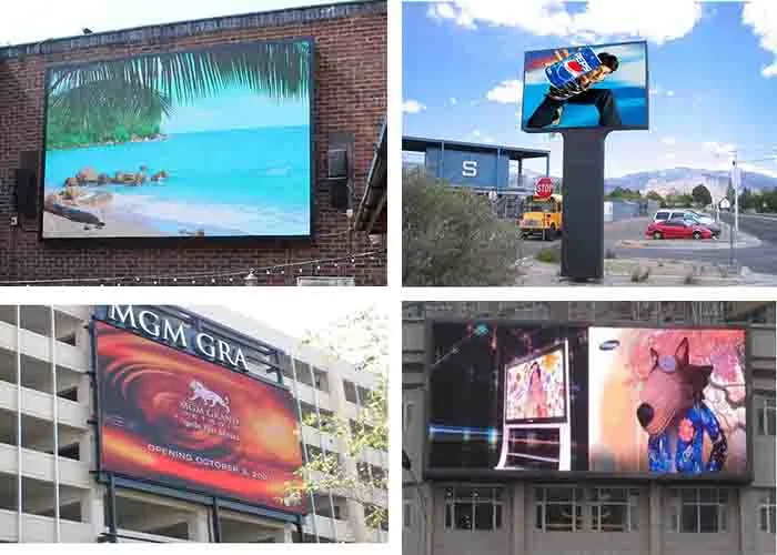 P6 P8 Waterproof LED Advertising Board 6500 Nits Outdoor LED Screen