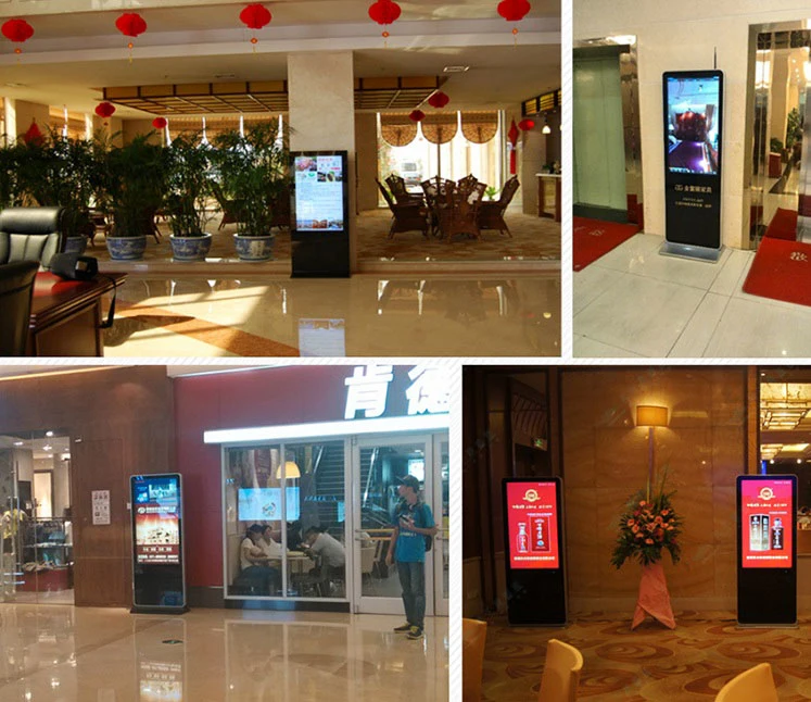 Indoor Vertical Electronic Notice Display Boards Indoor Vertical Digital Signage Display