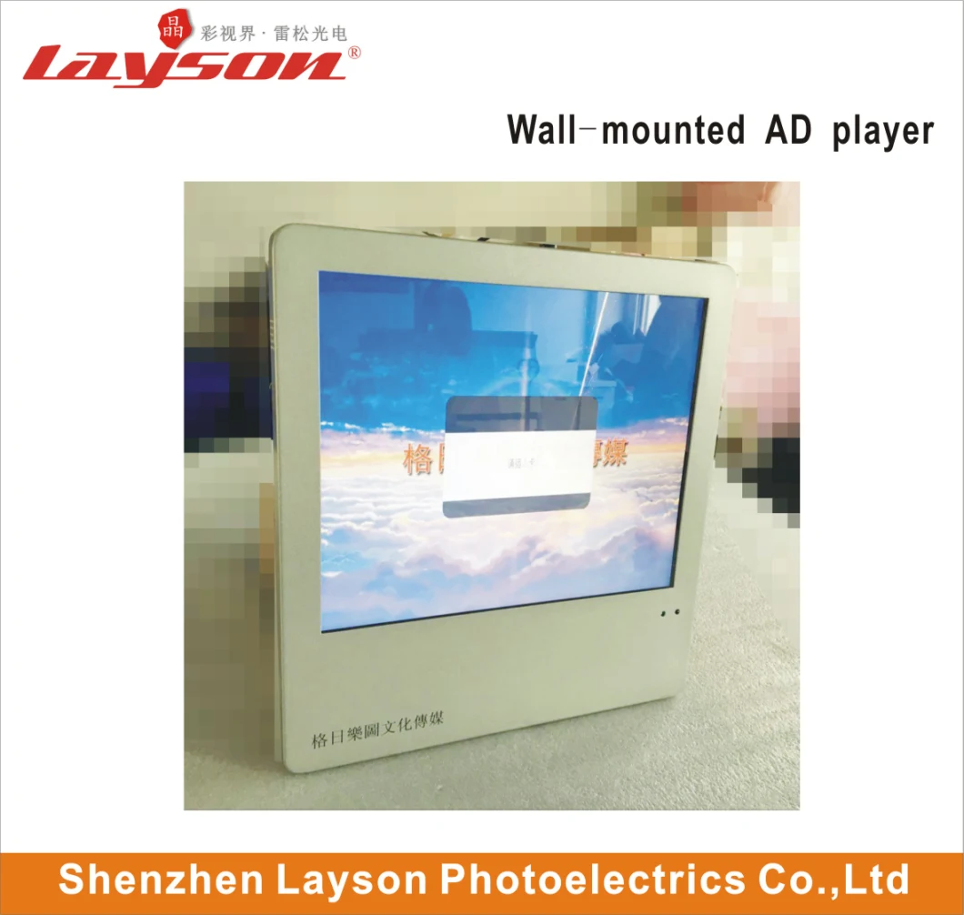 17-Inch Elevator Screen Full Color LED Digital Signage LCD Advertising Media Player Video Ad Player