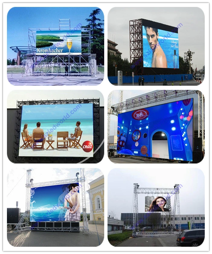 P6 Outdoor / Indoor Full Color LED Electronic Billboard for Advertising