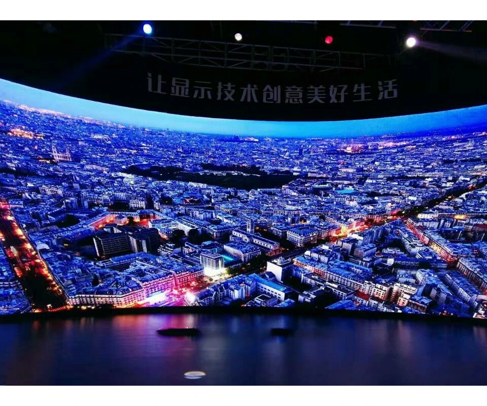 P4.81 Full Color Curved Screen LED TV LED Screen Concert Round Stage LED Display