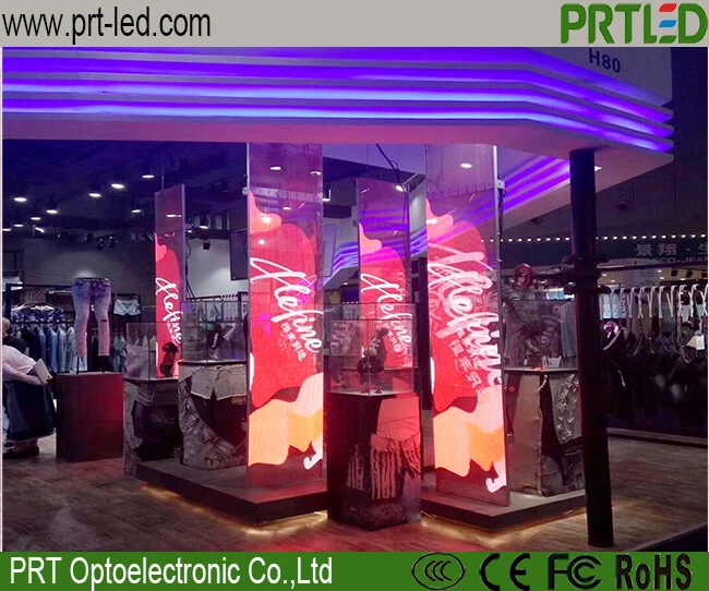 P25 Full Color Transparent LED Display Curtain (Panel 1000 X 1000 mm / 500 X 1000 mm)