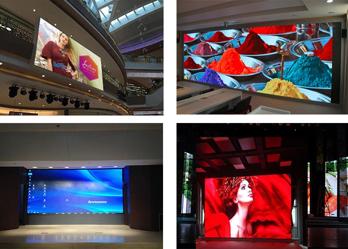 High Precision IP40 Front and Rear Service Indoor LED Wall Display