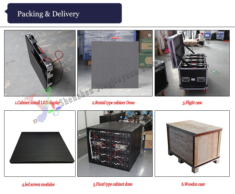 HD Advertising Display Screen P2.6 P2.5 P2.97 Indoor Rental LED Display Screen