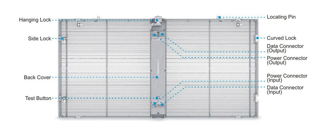 Light Weight LED Panel, Full Color Transparent LED Display