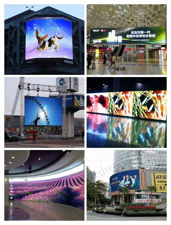 P2 P2.5 P5 High Definition Rental Indoor LED Screen Display Panel with 480X480 mm Die-Caste Cabinet for Exhibition