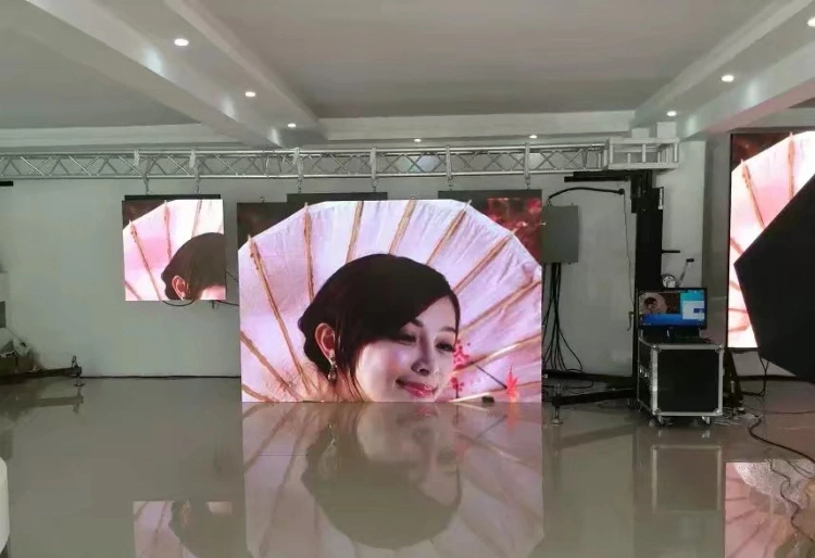 Full Color Advertising HD LED Screen Wall with Indoor P1.667