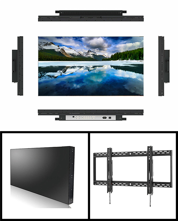 55 Inch LED TV Wall Unit Seamless LED Video Wall From China Aliexpress Electronic Billboard for Sale