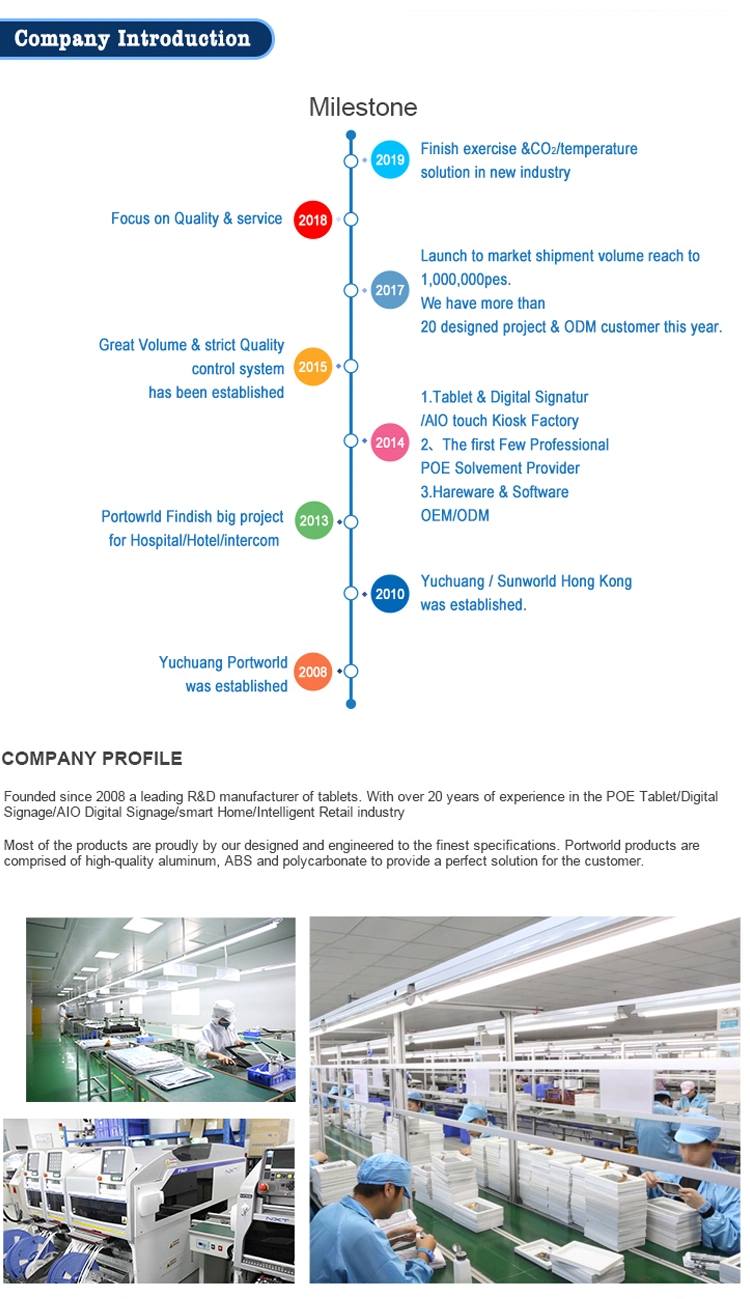 Factory Price Outdoor Wide LCD Screen Stretched Digital Signage LED Displays with Touch Screen Ad Player