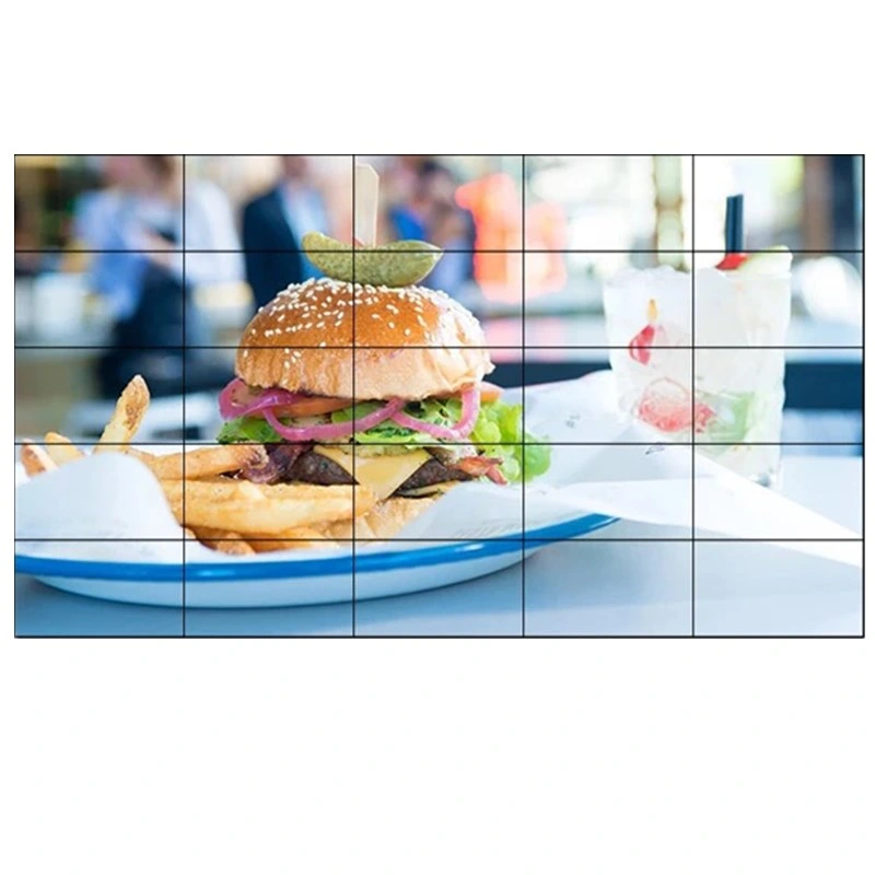 ultra narrow bezel LCD wall panel surveillance LED wall display