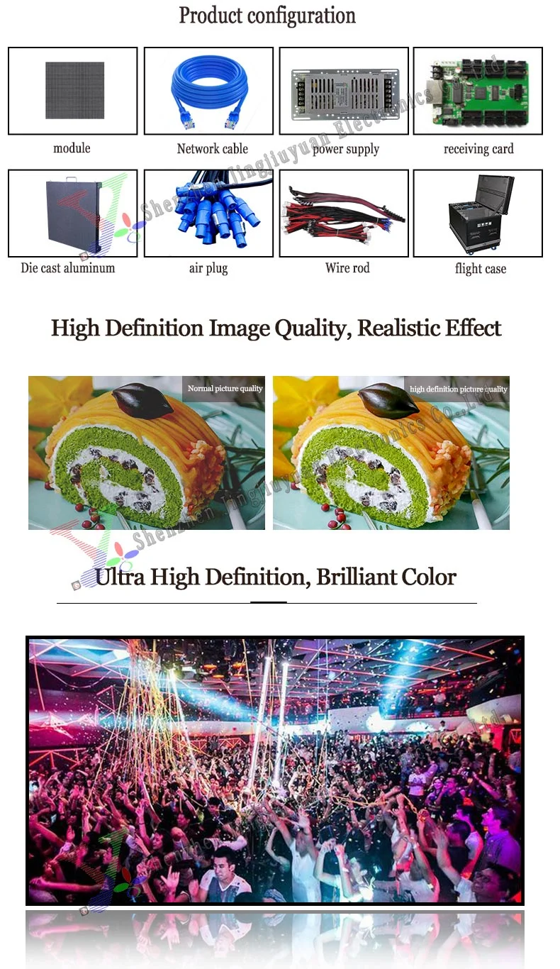 HD Advertising Display Screen P2.5 Indoor Rental LED Display Screen