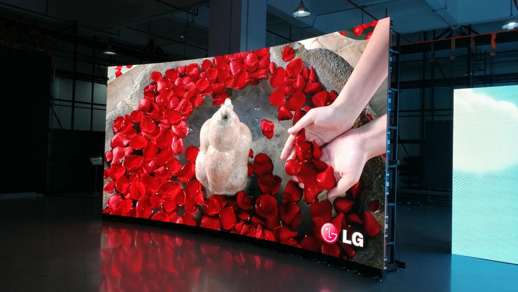 Indoor Rental P2.6 Flexible Curved LED Display Screen / LED Video Wall