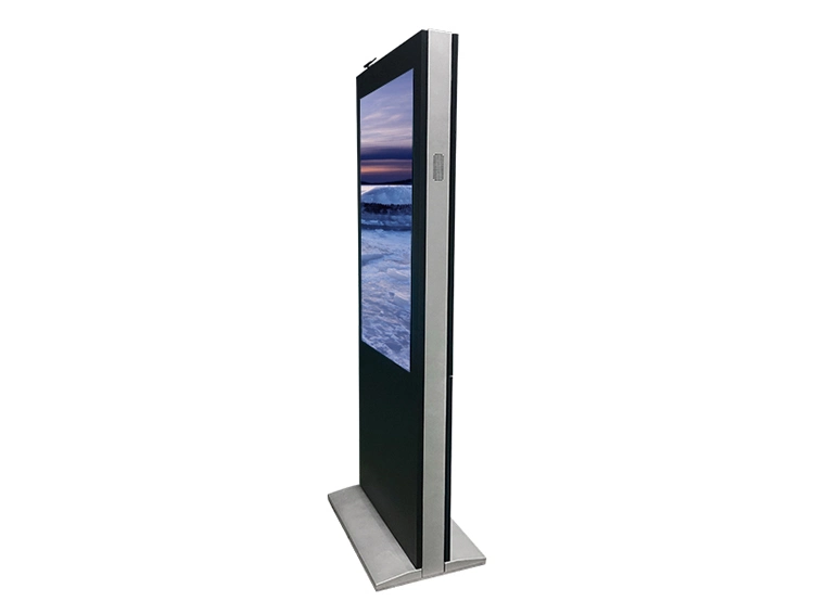 55 Inch Air-Cooled Vertical Screen Floor Outdoor Advertising Machine 3D Advertising Screen Outdoor Advertising Video Wall