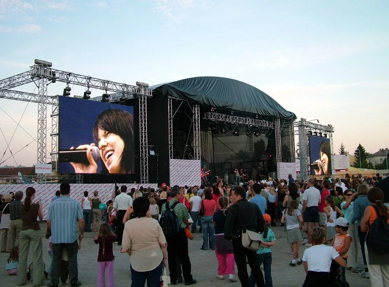 Indoor Rental Stage Wedding Advertising LED Display Screen