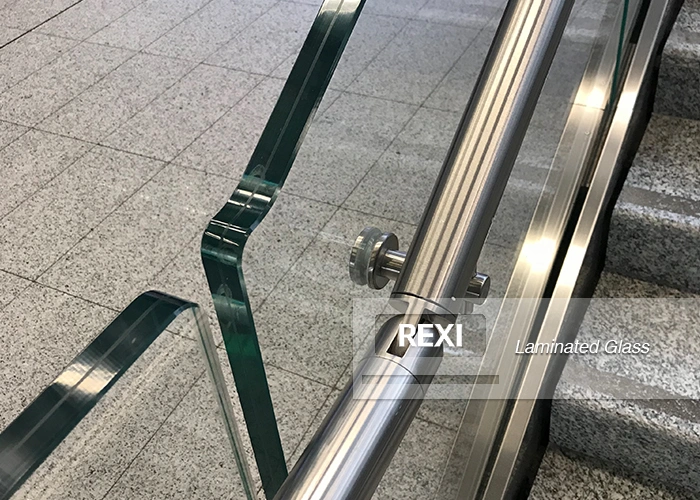 6.38mm-40.28 mm flat/curved Laminated Glass Panels