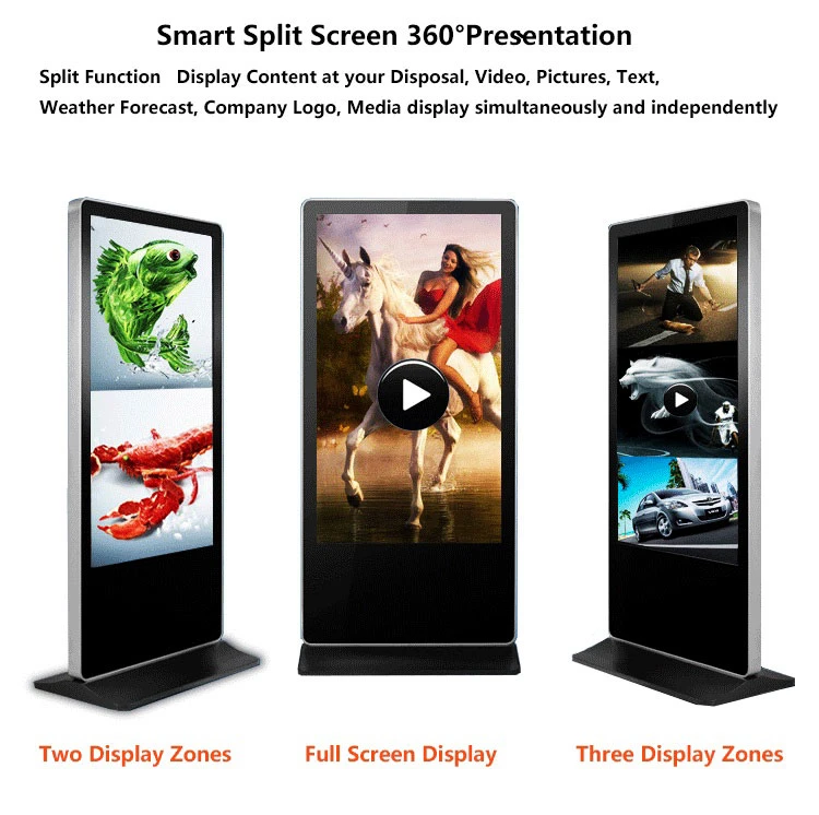 Indoor Vertical Electronic Notice Display Boards Indoor Vertical Digital Signage Display