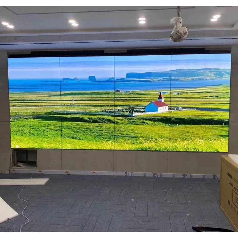 46inch Super Narrow 3*3 Bezel Splicing LCD Video Walls Display Screen for Exhibition