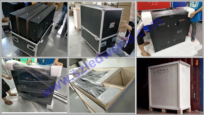 P3.91 500X500mm Cabinet Full Color Rental LED Display Panel Price