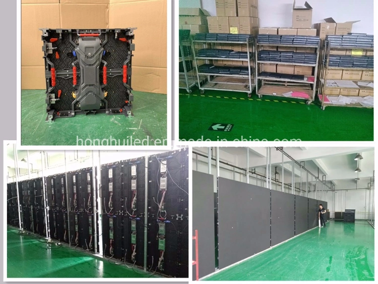 High Refresh Rate P3.91/P4.81 Indoor Rental LED Panel Screen/LED Display for Advertising