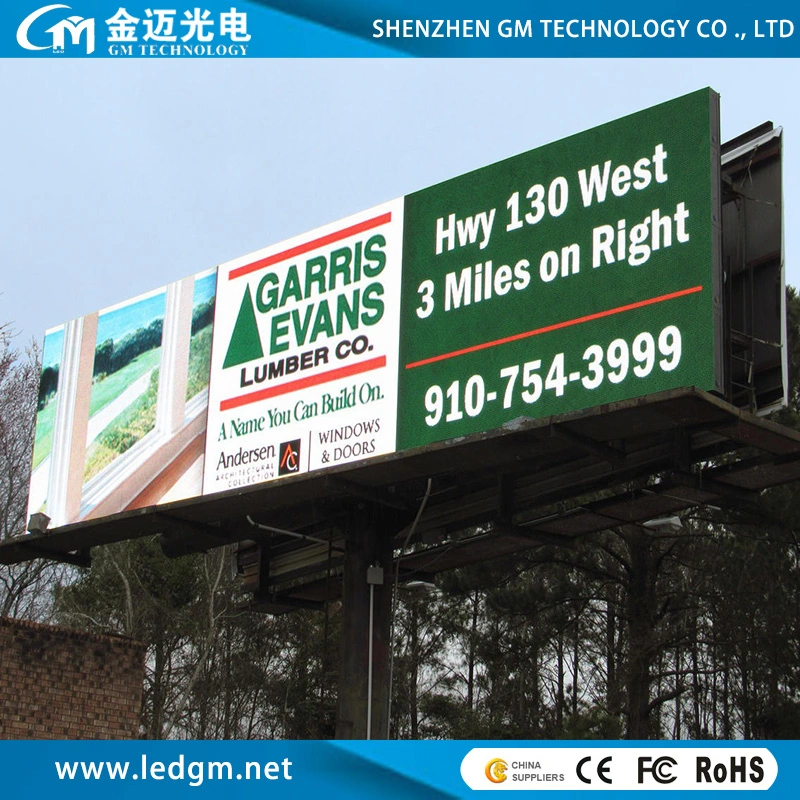 High Brightness P10mm Advertising Full Color Outdoor LED Panel Sign