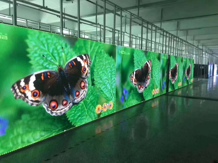 HD Outdoor P4.81 LED Flexible LED Screen Digital Billboard for Advertising