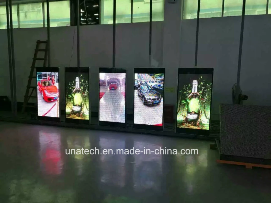 Street Pole Outdoor Media Advertising Digital Sign LED Display Screen