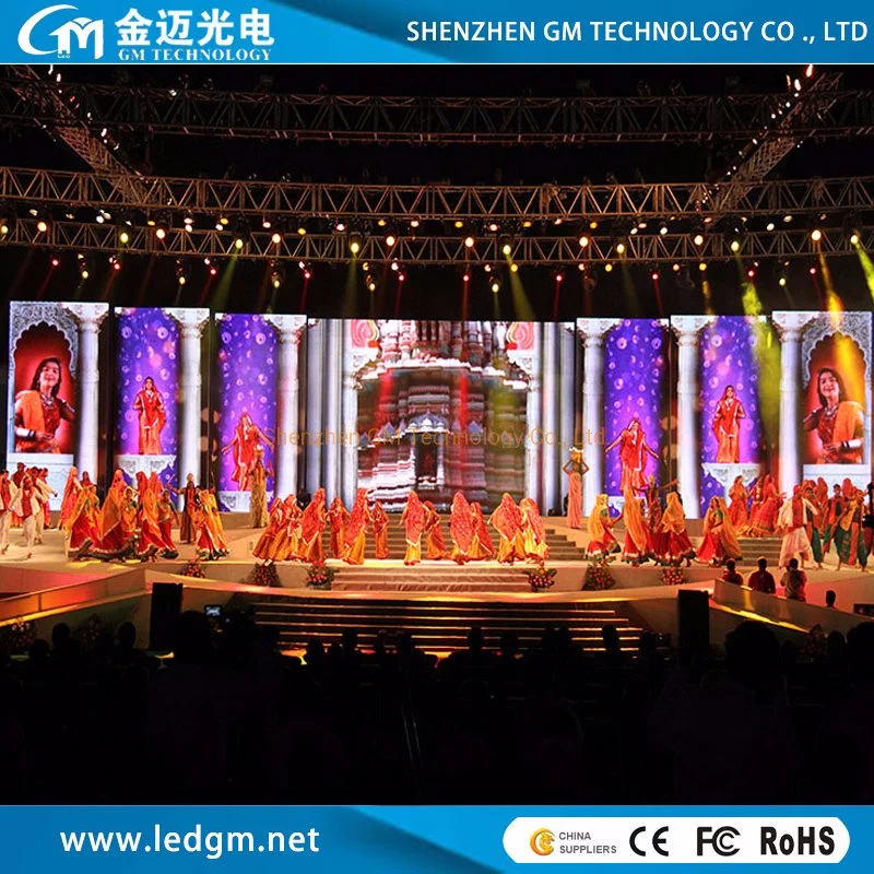 Inside Usage P2.97 P3.91 P4.81 Indoor Rental LED Screen, Stage /Trade Show Video Full Color LED Display