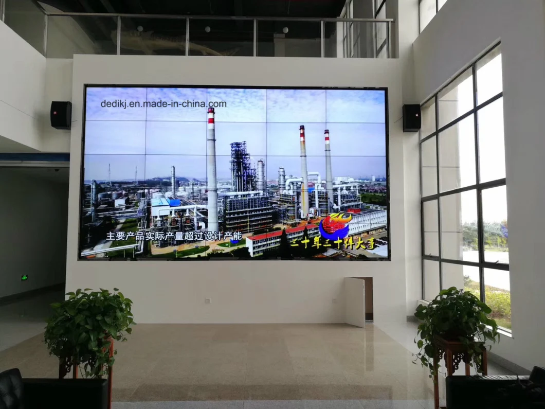 55'' Seamless Bezel LCD Video Walls for Control Rooms