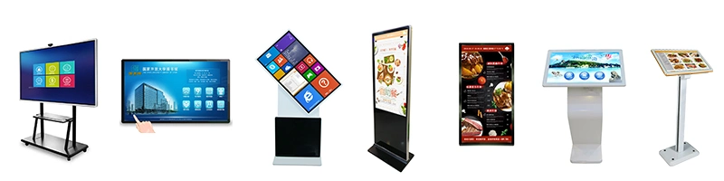 Shopping Mall LED Screen Floor Standing Digital Signage Touch Screen