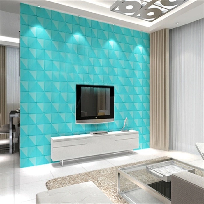 Light Weight KTV Home Theatre Interior Decorative Wall Panels, Luxury Curved Wall Decoration 3D Wall Panel