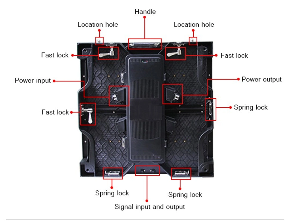 500mm*500mm P3.91 P4.81 LED Video Panel Indoor Full Color Rental LED Display
