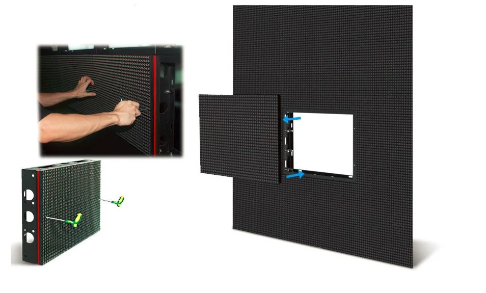 Bendable LED Screen Waterproof Outdoor P5mm LED Screen Panel