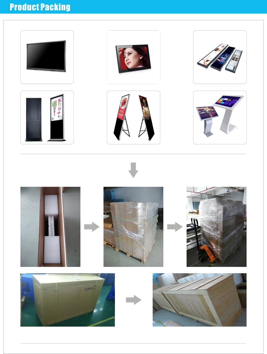 32'' 43''portable Digital Signage Display Electronic Sign Boards