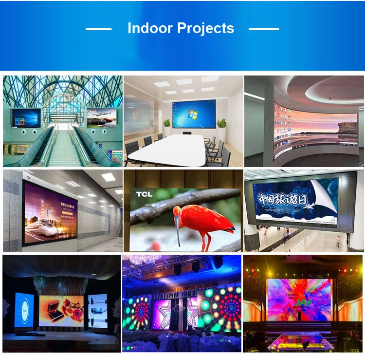 Rental Video Wall Panels LED Display Panels P3 192*192 for Advertising