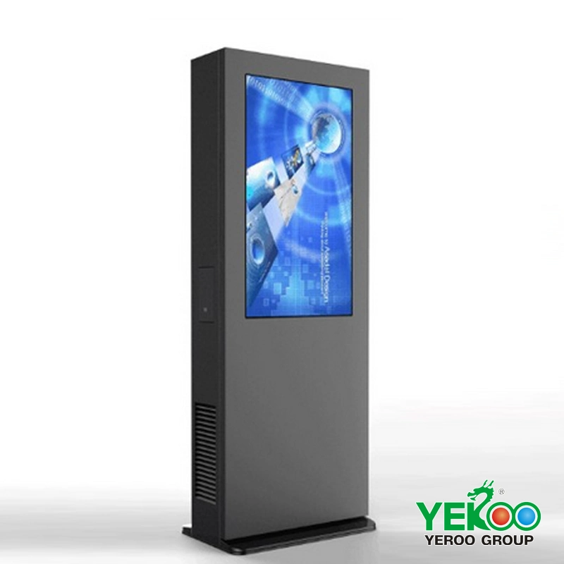 Outdoor Customized Floor Stand LED Screen Advertising Display