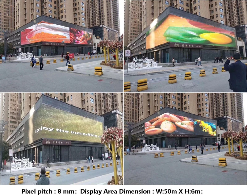 P5 HD High Brightness Full Color Outdoor Advertising LED Panel Screen