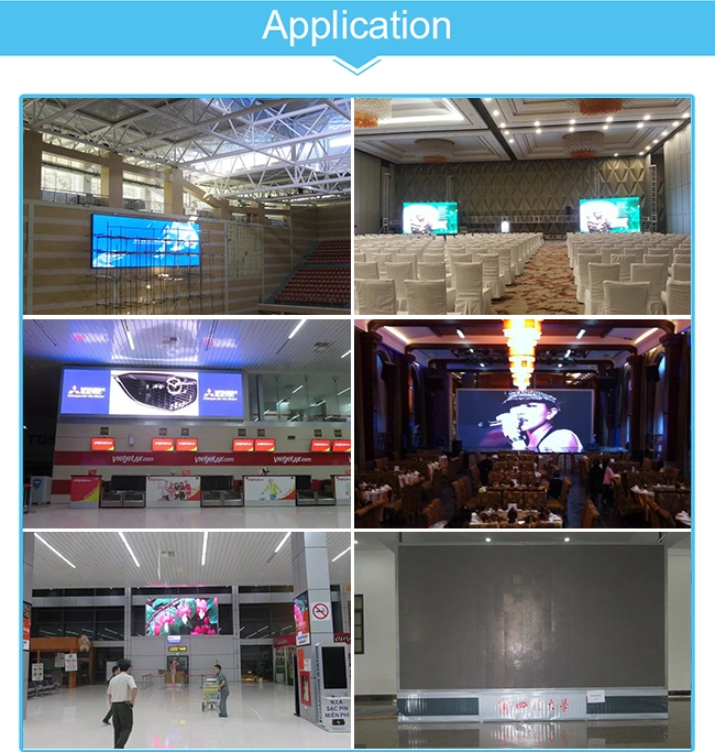 Indoor Rental Video Wall LED Sign P3.91 SMD Screen Advertising Digital Display