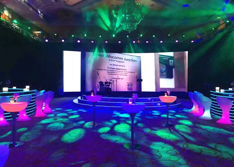 High Resolution Indoor Rental P3 P4 P5 LED Screen Display Panel