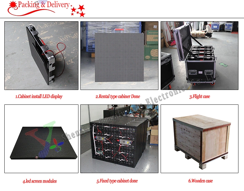 Indoor P2.5 LED Wall Display Screen High Definition LED Display 160*160mm and 320*160mm