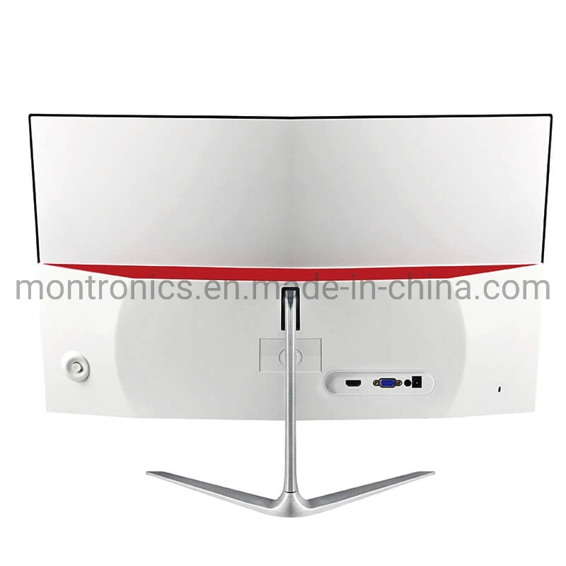 Widescreen Curved PC Monitors 27 Inch Curved LED Monitor Frameless