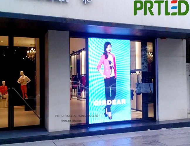 SMD1921 P 3.9 Transparent LED Glass Screen with 500 * 1000 mm Panel