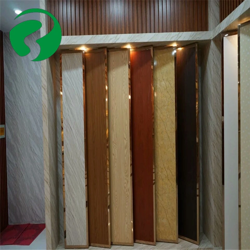 Integrated Decorative PVC Wall Panels /Laminated PVC Bathroom Wall Panels/ UV Boards