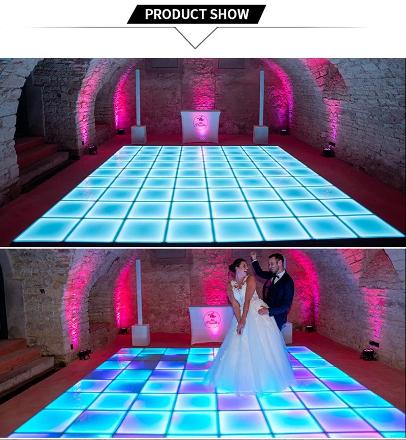 50X50cm Outdoor Waterproof Sensitive Interactive Video LED Dance Floor Tiles Hire New York