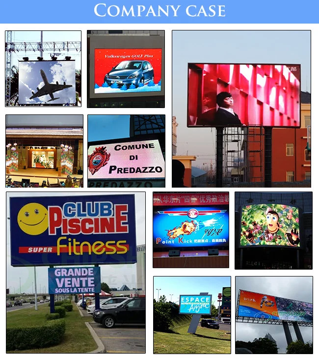 Front Maintanence P13.33 Full Color Outdoor LED Screen Wall