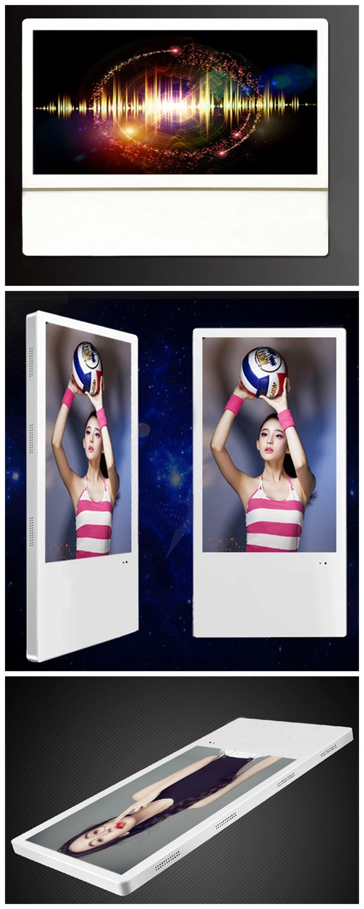 Outdoor Advertising Player Advertising Player 21.5 Inch Ad Player Monitor  Screen LED Digital Signage