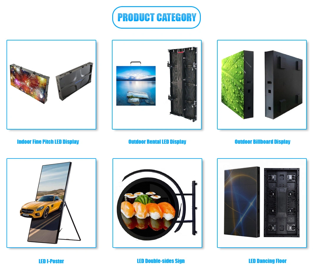 High Definition LED Display Indoor Rental LED Screen Display