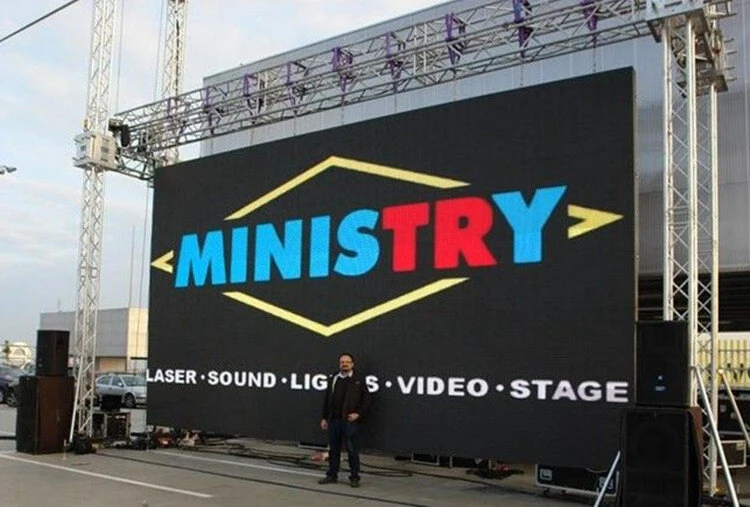 P8 Outdoor Video Wall SMD LED Display Panel for Stage