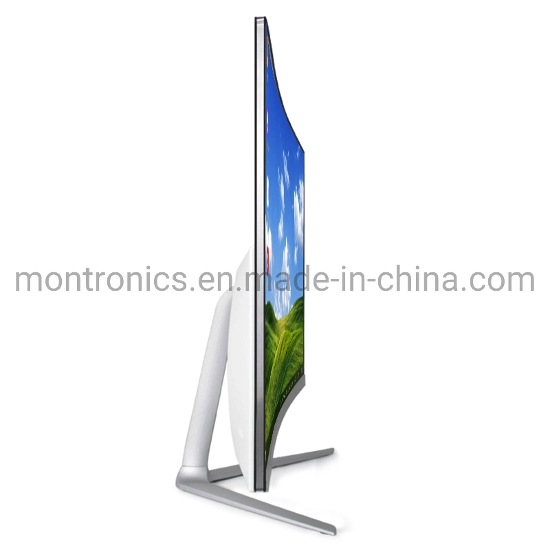 Widescreen Curved PC Monitors 27 Inch Curved LED Monitor Frameless