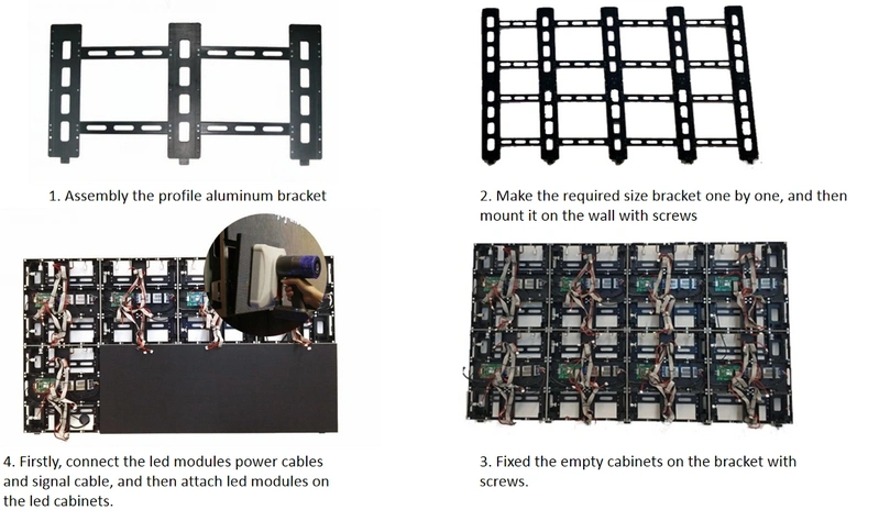 New 2020 P2.5 LED Wall Panels RGB Indoor LED Display