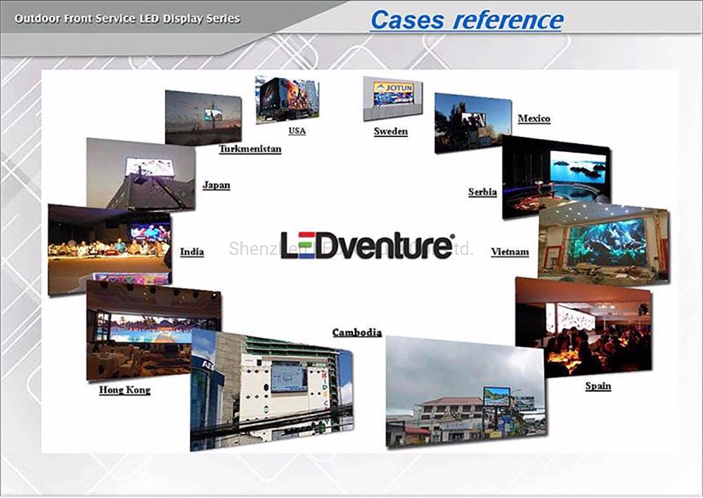 Good Price Shopping Mall Outdoor LED Advertising Video Display Screen Wall